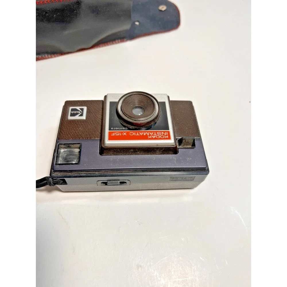 Vintage Kodak Instamatic X-15F Vintage 126 Film Camera - Made in USA
